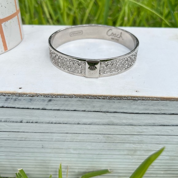 Authentic Silver Coach Bangle Y2K - Picture 6 of 12